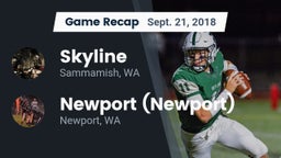 Recap: Skyline   vs. Newport  (Newport) 2018