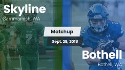 Matchup: Skyline  vs. Bothell  2018
