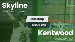 Matchup: Skyline  vs. Kentwood  2019