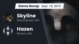 Recap: Skyline   vs. Hazen  2019