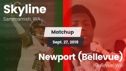 Matchup: Skyline  vs. Newport  (Bellevue) 2019