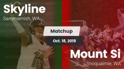 Matchup: Skyline  vs. Mount Si  2019