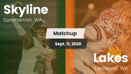 Matchup: Skyline  vs. Lakes  2020