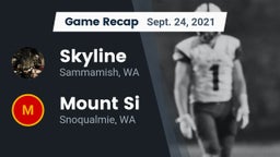 Recap: Skyline   vs. Mount Si  2021