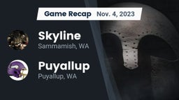 Recap: Skyline   vs. Puyallup  2023