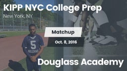 Matchup: KIPP NYC College vs. Douglass Academy 2016