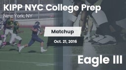 Matchup: KIPP NYC College vs. Eagle III 2016