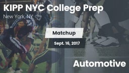 Matchup: KIPP NYC College vs. Automotive  2017