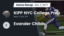 Recap: KIPP NYC College Prep vs. Evander Childs  2017
