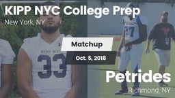 Matchup: KIPP NYC College vs. Petrides  2018
