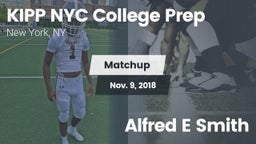 Matchup: KIPP NYC College vs. Alfred E Smith  2018