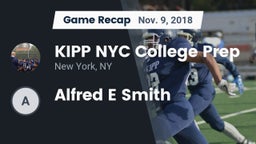 Recap: KIPP NYC College Prep vs. Alfred E Smith  2018