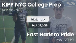 Matchup: KIPP NYC College vs. East Harlem Pride 2019