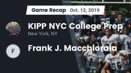 Recap: KIPP NYC College Prep vs. Frank J. Macchiorala 2019