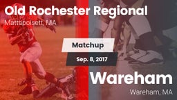 Matchup: Old Rochester vs. Wareham  2017