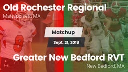 Matchup: Old Rochester vs. Greater New Bedford RVT  2018