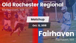 Matchup: Old Rochester vs. Fairhaven  2018