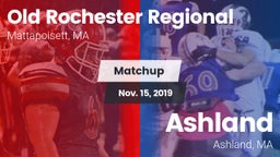 Matchup: Old Rochester vs. Ashland  2019