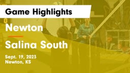 Newton  vs Salina South  Game Highlights - Sept. 19, 2023