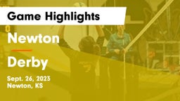 Newton  vs Derby  Game Highlights - Sept. 26, 2023