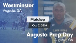 Matchup: Westminster High vs. Augusta Prep Day  2016