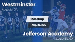 Matchup: Westminster High vs. Jefferson Academy  2017