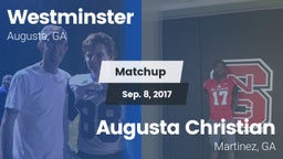 Matchup: Westminster High vs. Augusta Christian  2017