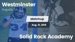 Matchup: Westminster High vs. Solid Rock Academy 2018
