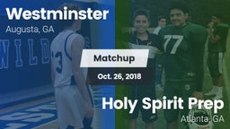 Matchup: Westminster High vs. Holy Spirit Prep  2018