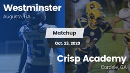 Matchup: Westminster High vs. Crisp Academy  2020