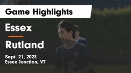 Essex  vs Rutland  Game Highlights - Sept. 21, 2023