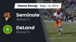 Recap: Seminole  vs. DeLand  2019