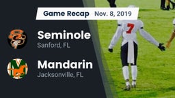 Recap: Seminole  vs. Mandarin  2019
