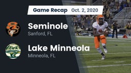 Recap: Seminole  vs. Lake Minneola  2020