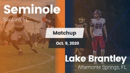 Matchup: Seminole  vs. Lake Brantley  2020