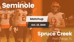 Matchup: Seminole  vs. Spruce Creek  2020