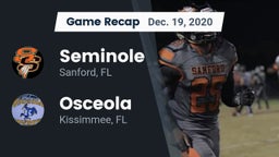 Recap: Seminole  vs. Osceola  2020