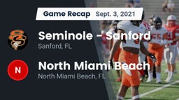Recap: Seminole  - Sanford vs. North Miami Beach  2021
