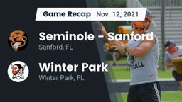 Recap: Seminole  - Sanford vs. Winter Park  2021