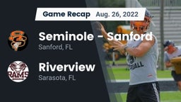 Recap: Seminole  - Sanford vs. Riverview  2022
