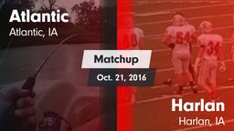 Matchup: Atlantic  vs. Harlan  2016