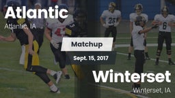 Matchup: Atlantic  vs. Winterset  2017