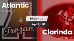 Matchup: Atlantic  vs. Clarinda  2018