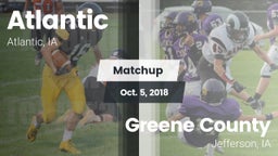 Matchup: Atlantic  vs. Greene County  2018