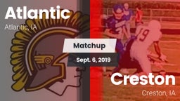 Matchup: Atlantic  vs. Creston  2019