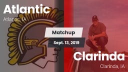 Matchup: Atlantic  vs. Clarinda  2019