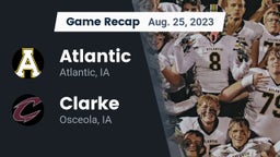 Recap: Atlantic  vs. Clarke  2023