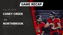 Recap: Caney Creek  vs. Northbrook  2016