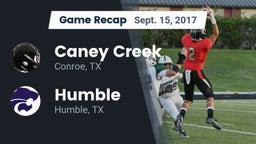 Recap: Caney Creek  vs. Humble  2017