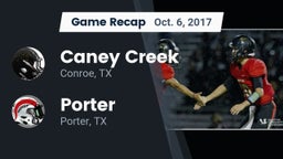 Recap: Caney Creek  vs. Porter  2017
